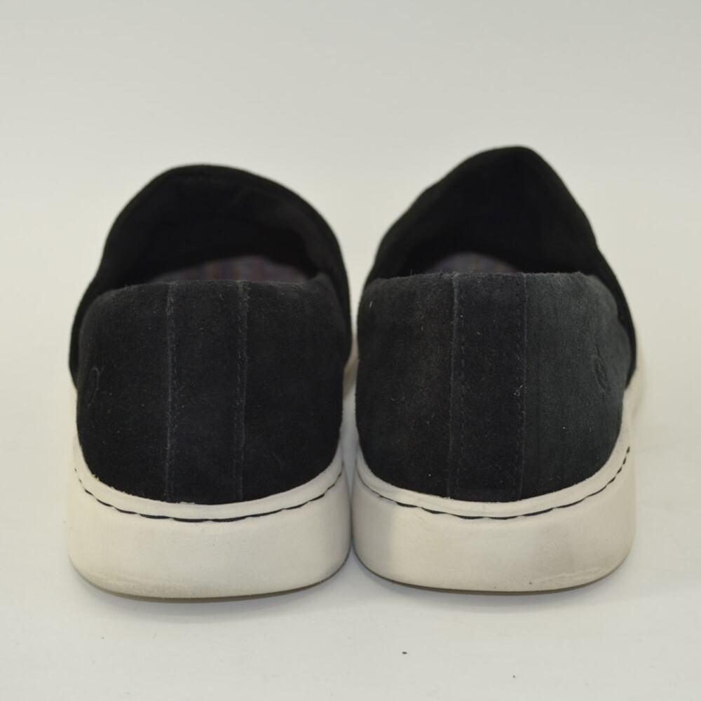 Born Womens Size 11 Sneakers Black Suede Casual Comfort - Picture 5 of 12